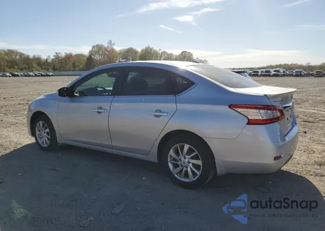 2015 Nissan Sentra S z USA, uszkodzony, nr VIN 3N1AB7AP4FY363311
